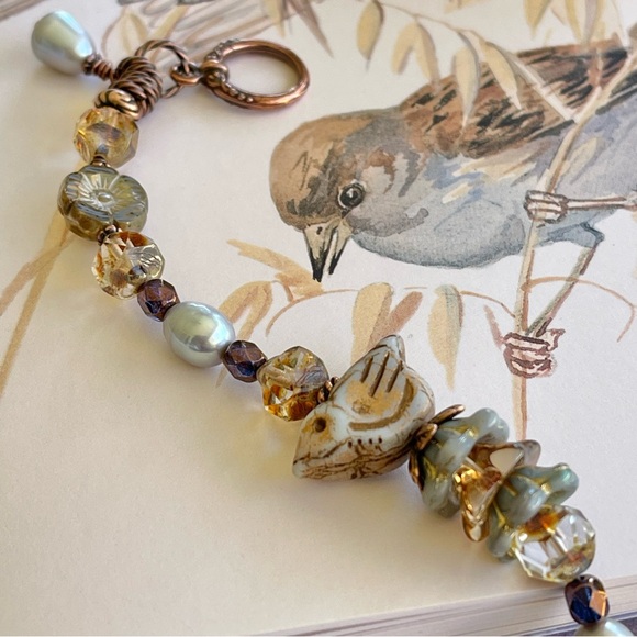 ARTISAN Bracelet “Sparrows and Oats” - Picture 4 of 16